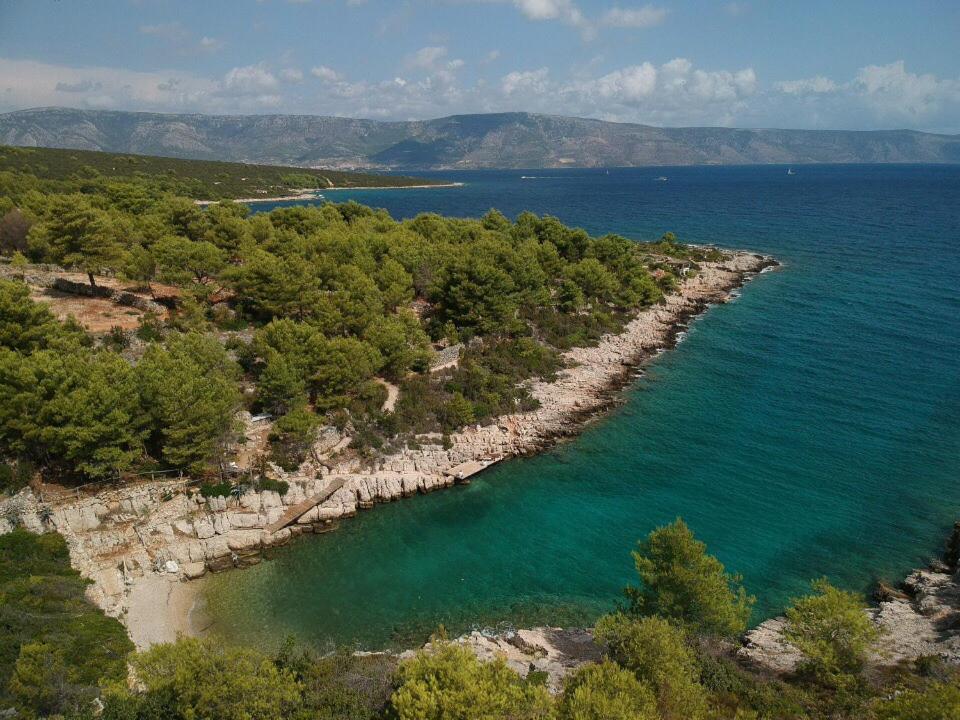 Plage Cachee - Glamping Vrboska Exterior foto